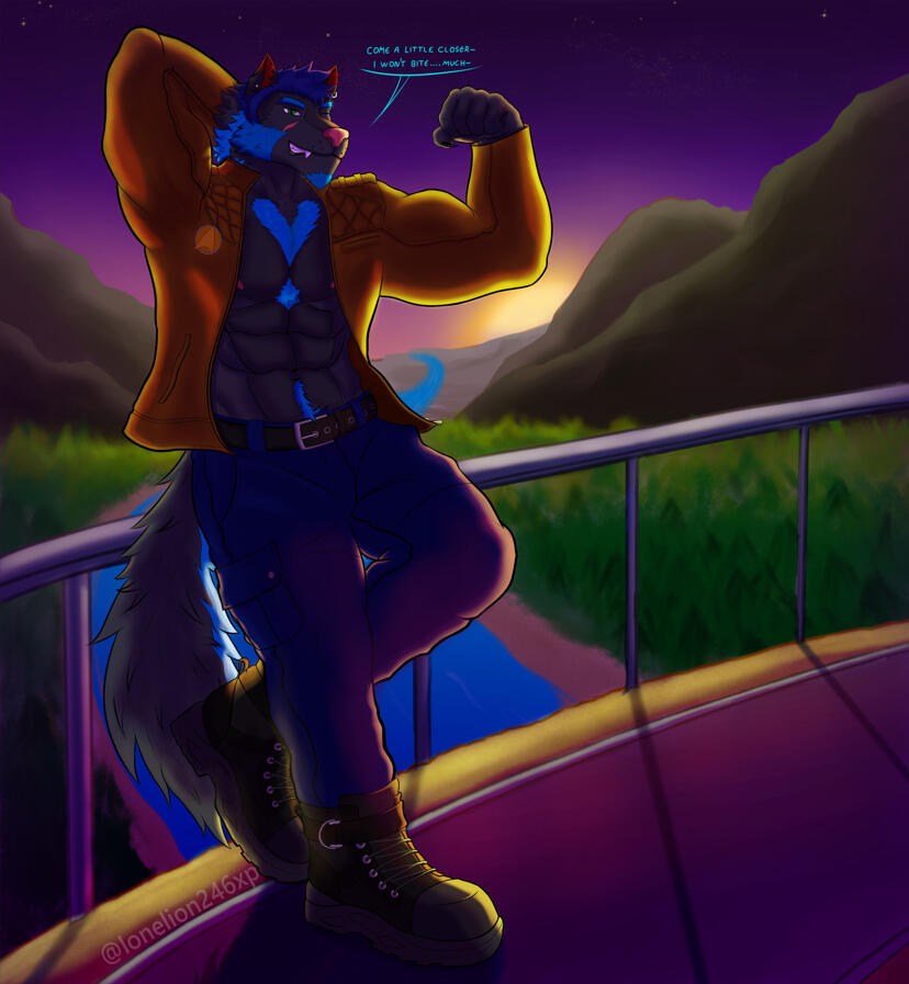 Scar the Wolf-Husky [COMM]